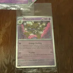 Pokemon Alakazam 082/167 Twilight Masquerade Sealed Cosmos Holo Promo x 17 - Image 2