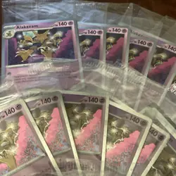 Pokemon Alakazam 082/167 Twilight Masquerade Sealed Cosmos Holo Promo x 17 - Image 5