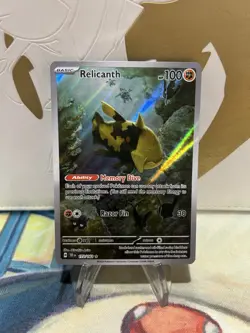 Relicanth 173/162 Illustration Rare Pokemon TCG Temporal Forces NM - Image 1