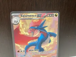 2025 Pokemon Salamence ex 187/159 Journey Together Holo SIR Jtg-EN Pack Fresh - Image 3