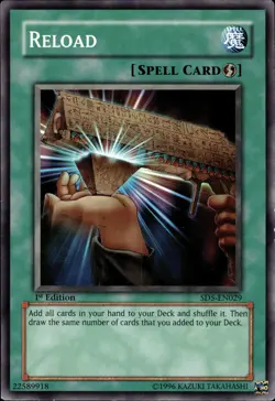 Reload - 1st Edition SD5-EN029 - LP - YuGiOh - Image 1