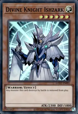 Divine Knight Ishzark - Super Rare LODT-EN091 (2024) - NM - YuGiOh - Image 1