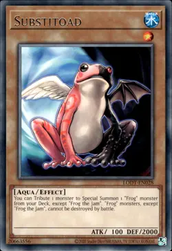 Substitoad - Rare LODT-EN028 (2024) - NM - YuGiOh - Image 1