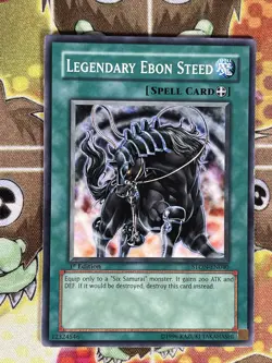 Yugioh Legendary Ebon Steed STON-EN040 Single - Image 1