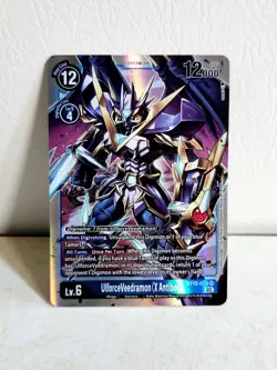 UlforceVeedramon (X Antibody) BT12-029 Across Time (SR) Digimon Card - Image 1