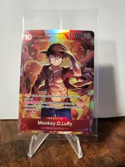Monkey.D.Luffy (Treasure Booster Set) ST10-006 One Piece Promo Card Foil SEALED - Image 1