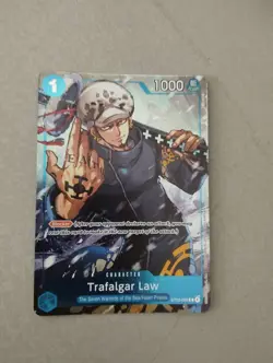 One Piece Card Trafalgar Law ST03-008 Event Promo English Near Mint - Image 1