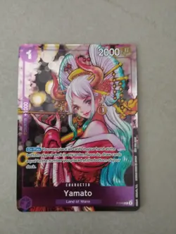 One Piece Card Yamato P-046 Event Promo English Near Mint - Image 1