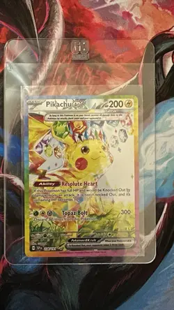 Pikachu ex 238/191 Special Illustration Rare 2024 Surging Sparks Pokemon Card NM - Image 1