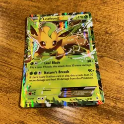 Leafeon EX Holo 10/83 XY Generations Pokemon Card Excellent Condition - Image 1