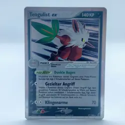 Pokemon TCG Karte - Tengulist ex | 97/100 | EX Crystal Guardians | Holo Deutsch - Image 1