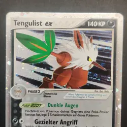 Pokemon TCG Karte - Tengulist ex | 97/100 | EX Crystal Guardians | Holo Deutsch - Image 4