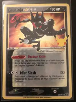 Greninja star SWSH144 Pokemon Card Near Mint Promo - Image 1