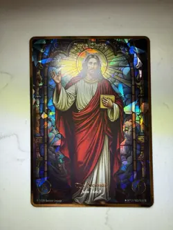 Sacred Legacy: Card TCG 2025 Jesus Christ - SECRET Rare 103/100 1st Edition NM-M - Image 4