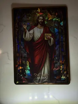 Sacred Legacy: Card TCG 2025 Jesus Christ - SECRET Rare 103/100 1st Edition NM-M - Image 5