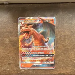 Pokemon Charizard GX Promo Holo SM195 Stage 2 English TCG Card - Image 3