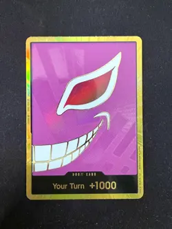 One Piece! GOLD DON!! Card (Doflamingo) Premium Booster -The Best- Foil - ENG - Image 1