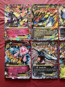 M Salamence Metagross Sharpedo Absol Beedrill Ex Jumbo Card Holo Lot XY Promo - Image 2