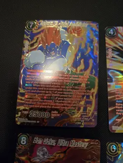 Dragon Ball Super Card Game TCG SPR 6 Card Lot NM Special Rare Goku Vegito - Image 5