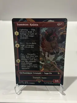 Summon: Kujata (Borderless) - 199 - Commander: FINAL FANTASY FIC - Image 1