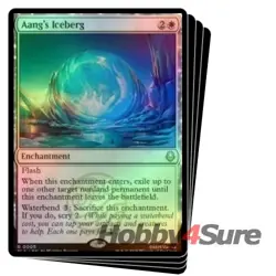 Foil Aang's Iceberg X4 M/NM Magic: The Gathering MTG Avatar: The Last Airbender - Image 1