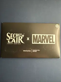 MTG Secret Lair x Marvel's Wolverine - Rainbow Foil Edition (SLD) New Sealed - Image 1