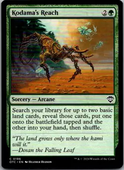 Kodama's Reach - Commander: Outlaws of Thunder Junction (196) | NM | [OTC] - Image 1