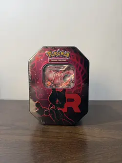Pokemon TCG Destined Rivals Mewtwo EX Tin 🚚💨 New & Sealed - Image 1