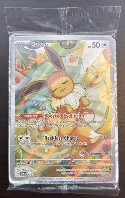 Pokemon Center Eevee #173 Stamped Promo Prismatic Evolutions - Image 1