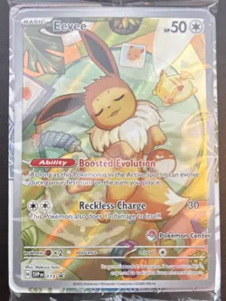 Pokemon Center Eevee #173 Stamped Promo Prismatic Evolutions - Image 4