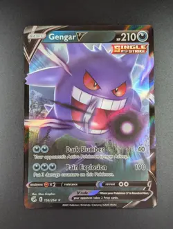 Gengar V 156/264 - Pokemon TCG Sword & Shield Fusion Strike English - Image 1