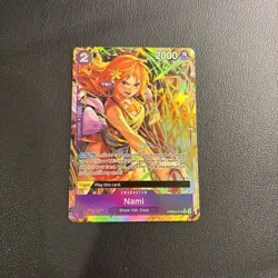 Nami Parallel Alt Art English PRB02-012 The Best Vol. 2 One Piece Card - Image 1