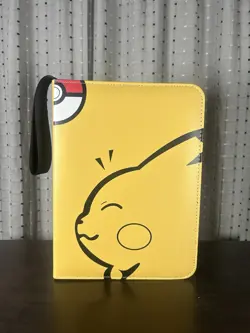 Pokemon Card Binder Collection-Pikachu 400 Card Binder full with Bulk 400 Cards - Image 1