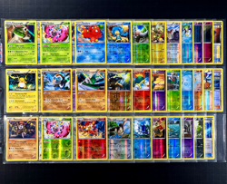 2015 Pokemon XY BREAKTHROUGH Set Near Complete HOLO Rare REVERSE FOIL Cards NM+ - Image 1