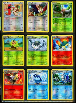 2015 Pokemon XY BREAKTHROUGH Set Near Complete HOLO Rare REVERSE FOIL Cards NM+ - Image 4