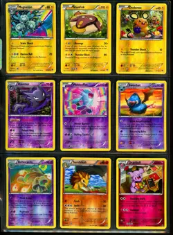 2015 Pokemon XY BREAKTHROUGH Set Near Complete HOLO Rare REVERSE FOIL Cards NM+ - Image 5
