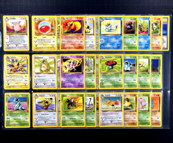 1999 Pokemon JUNGLE Set COMPLETE Unlimited Edition NON HOLO Cards #17-64 WotC NM - Image 1