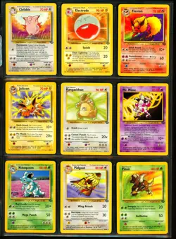 1999 Pokemon JUNGLE Set COMPLETE Unlimited Edition NON HOLO Cards #17-64 WotC NM - Image 2