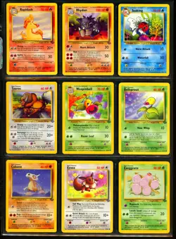 1999 Pokemon JUNGLE Set COMPLETE Unlimited Edition NON HOLO Cards #17-64 WotC NM - Image 5