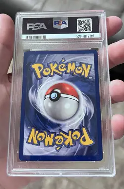 Pokemon Pikachu 1st Edition Base Set Shadowless Card 58/102 Red Cheeks PSA 9 - Image 2