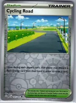 Cycling Road 157/165 Reverse Holo SV: Scarlet & Violet 151 - Pokemon Card - NM - Image 1