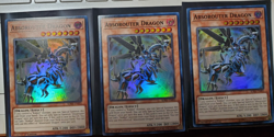 3 Yu-Gi-Oh Card - SDRR-EN005 - ABSOROUTER DRAGON (super rare holo) - NM - Image 1