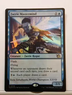 Faerie Mastermind March of the Machine Foil - Image 1