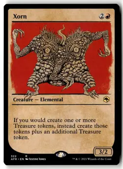 MTG - Xorn (Showcase) 322 NM Adventures in the Forgotten Realms - Image 1