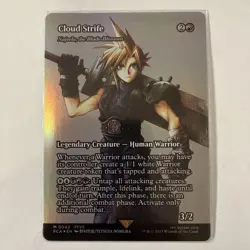 Cloud Strife - Najeela, the Blade-Blossom (Showcase) FCA Foil - Image 1