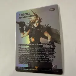 Cloud Strife - Najeela, the Blade-Blossom (Showcase) FCA Foil - Image 2