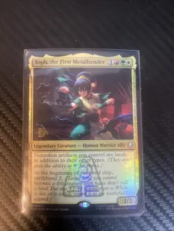 Toph, the First Metalbender - Prerelease Foil Stamped Promo - Avatar TLA MTG - Image 1
