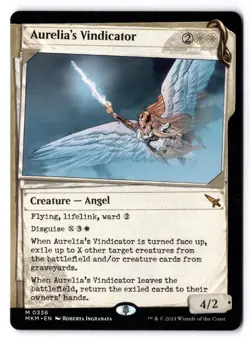 Aurelia's Vindicator NM* SHOWCASE Murders At Karlov Manor 0336 mtg -UnltdCards - Image 1