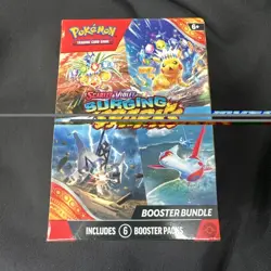 Pokemon TCG Scarlet & Violet Surging Sparks Booster Bundle 6 Packs - New Sealed - Image 1