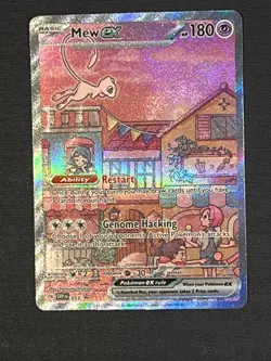 Pokemon Sealed pack fresh Mew EX 053 Holo Black Star Promo Scarlet & Violet 151 - Image 1
